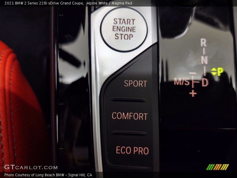 Alpine White / Magma Red 2021 BMW 2 Series 228i sDrive Grand Coupe