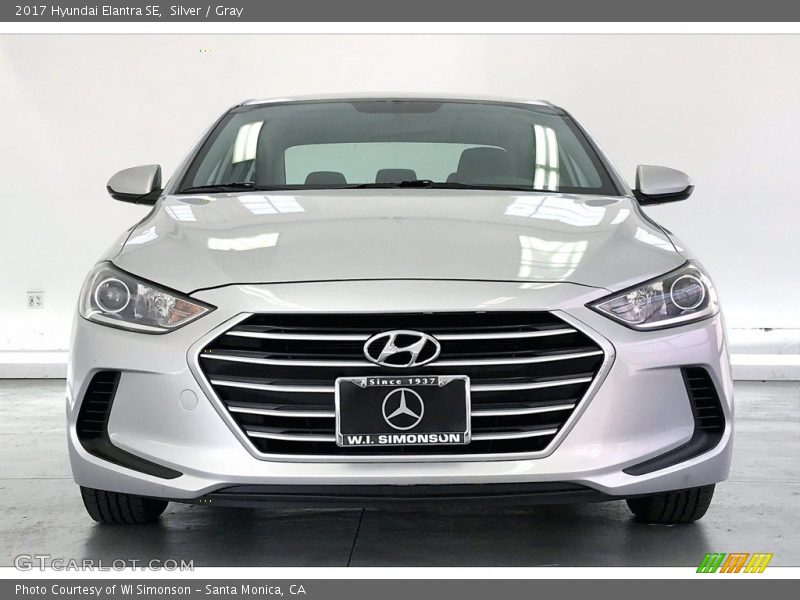 Silver / Gray 2017 Hyundai Elantra SE