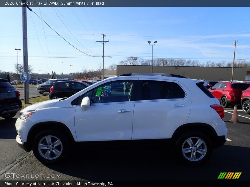Summit White / Jet Black 2020 Chevrolet Trax LT AWD