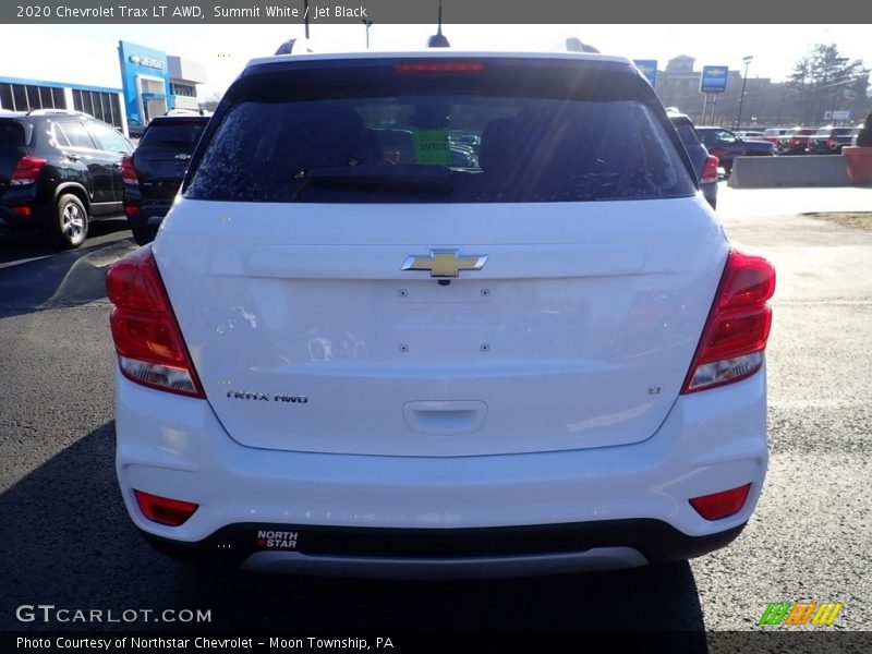 Summit White / Jet Black 2020 Chevrolet Trax LT AWD