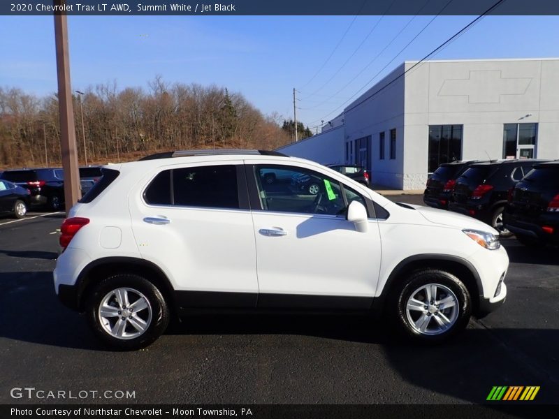 Summit White / Jet Black 2020 Chevrolet Trax LT AWD