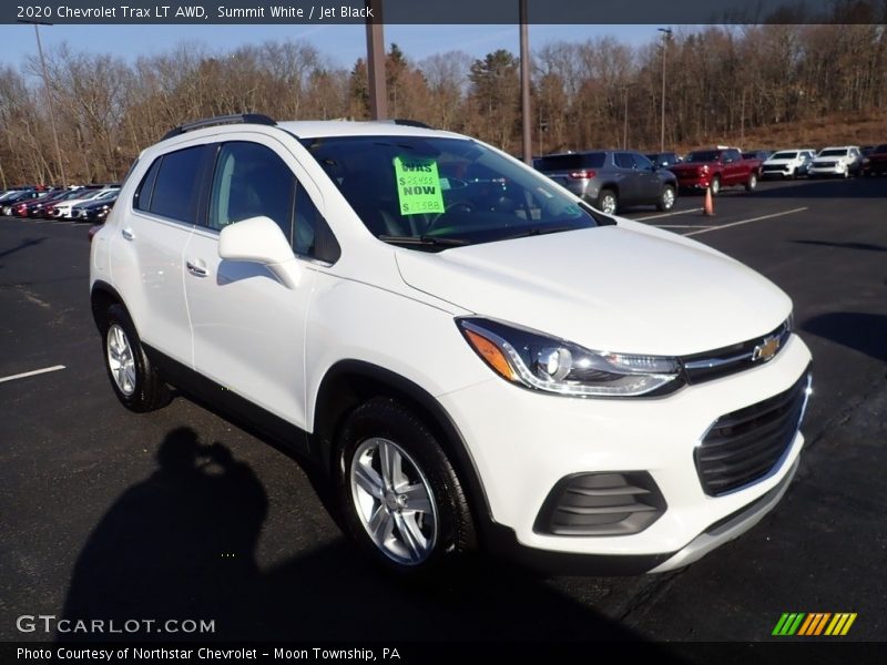 Summit White / Jet Black 2020 Chevrolet Trax LT AWD