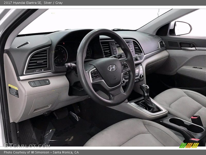 Silver / Gray 2017 Hyundai Elantra SE