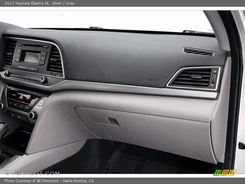 Silver / Gray 2017 Hyundai Elantra SE
