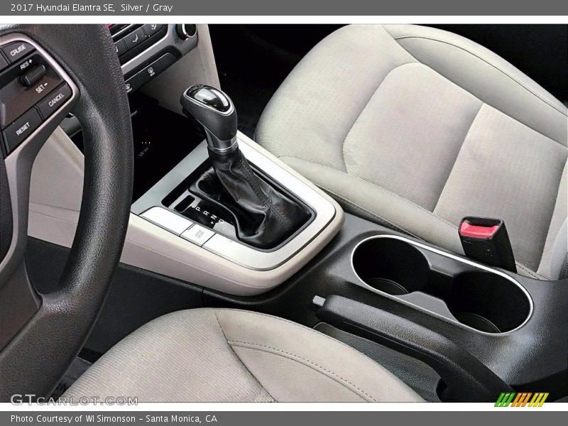 Silver / Gray 2017 Hyundai Elantra SE