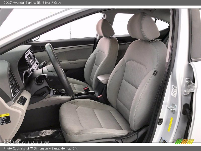 Silver / Gray 2017 Hyundai Elantra SE