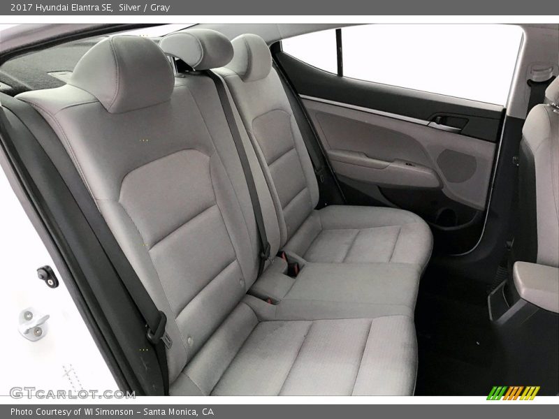 Silver / Gray 2017 Hyundai Elantra SE