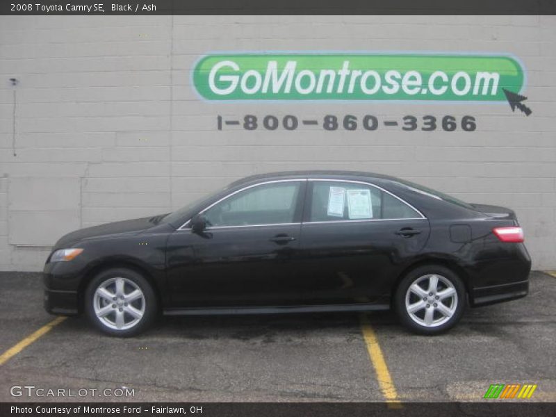 Black / Ash 2008 Toyota Camry SE