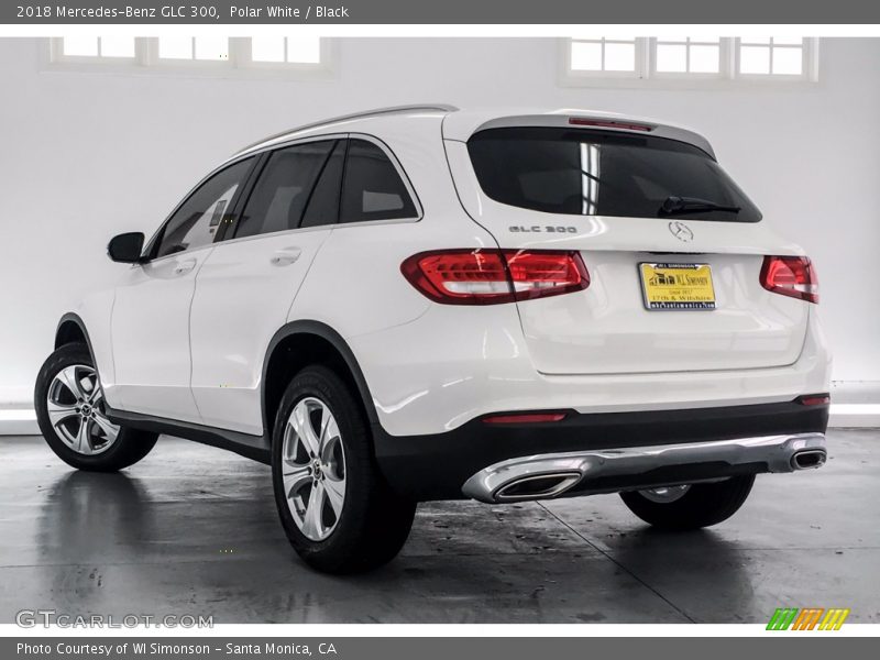 Polar White / Black 2018 Mercedes-Benz GLC 300