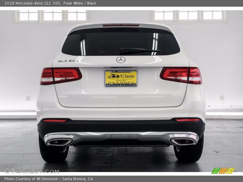 Polar White / Black 2018 Mercedes-Benz GLC 300