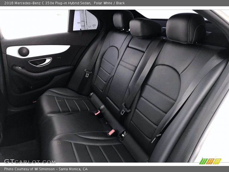 Polar White / Black 2018 Mercedes-Benz C 350e Plug-in Hybrid Sedan