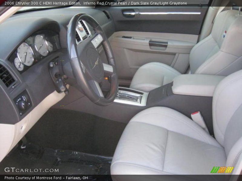 Inferno Red Crystal Pearl / Dark Slate Gray/Light Graystone 2006 Chrysler 300 C HEMI Heritage Editon