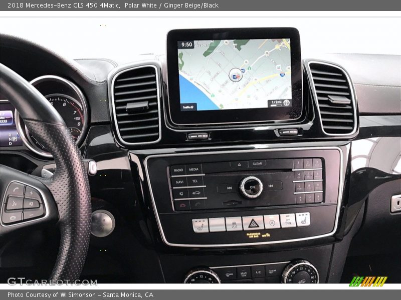 Polar White / Ginger Beige/Black 2018 Mercedes-Benz GLS 450 4Matic