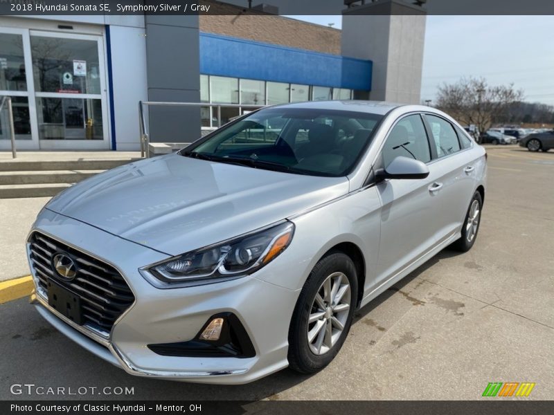 Symphony Silver / Gray 2018 Hyundai Sonata SE