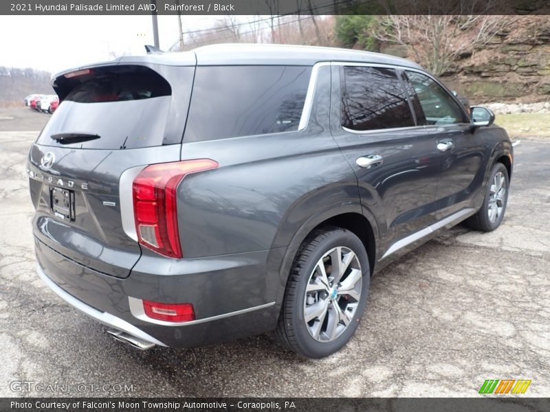 Rainforest / Black 2021 Hyundai Palisade Limited AWD