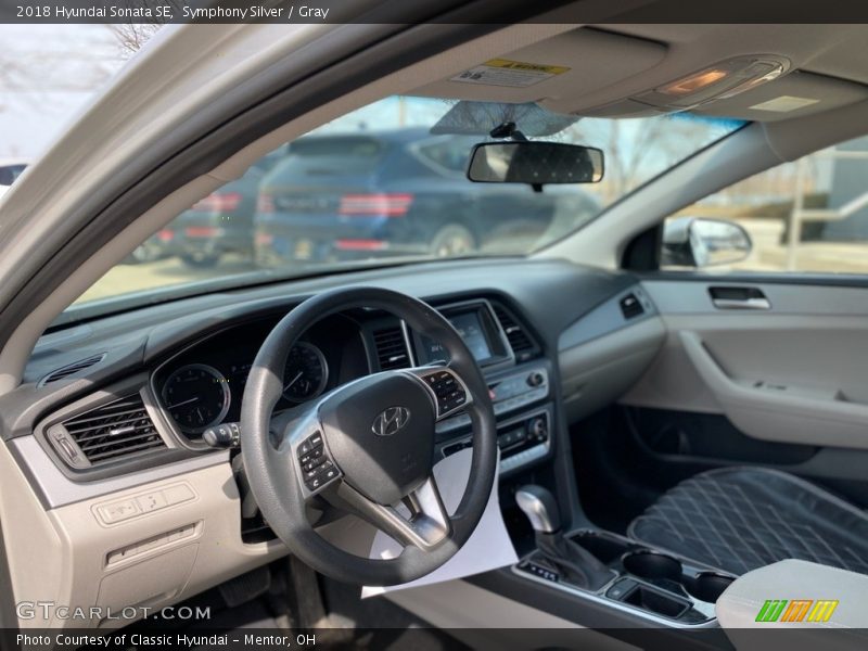 Symphony Silver / Gray 2018 Hyundai Sonata SE