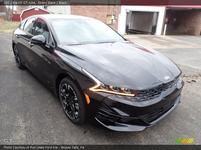 Ebony Black / Black 2021 Kia K5 GT-Line