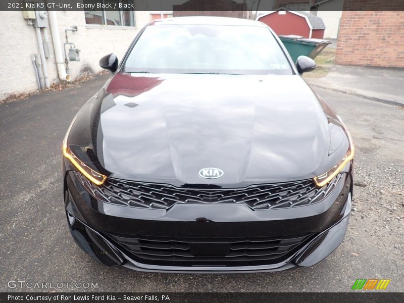 Ebony Black / Black 2021 Kia K5 GT-Line