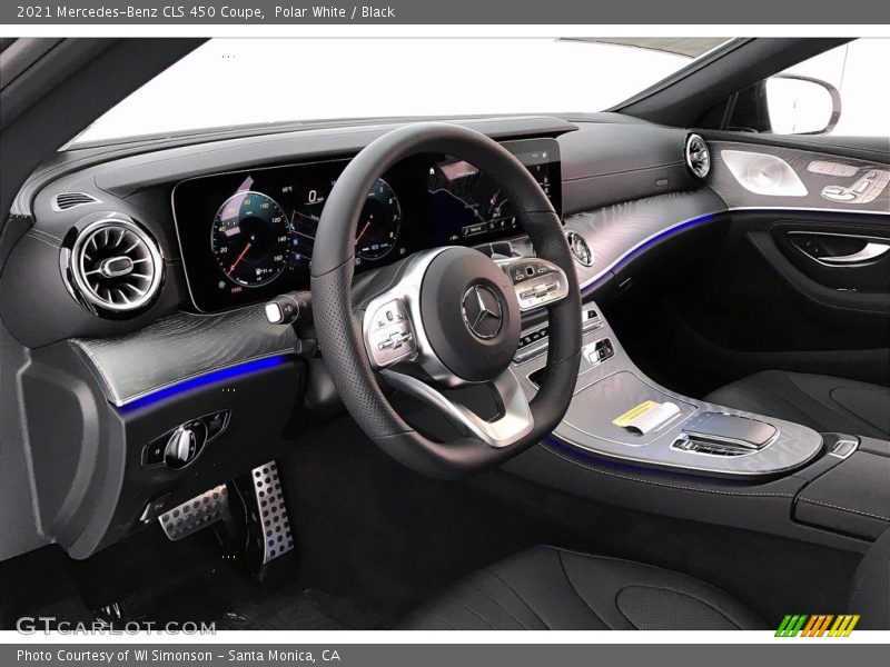 Polar White / Black 2021 Mercedes-Benz CLS 450 Coupe
