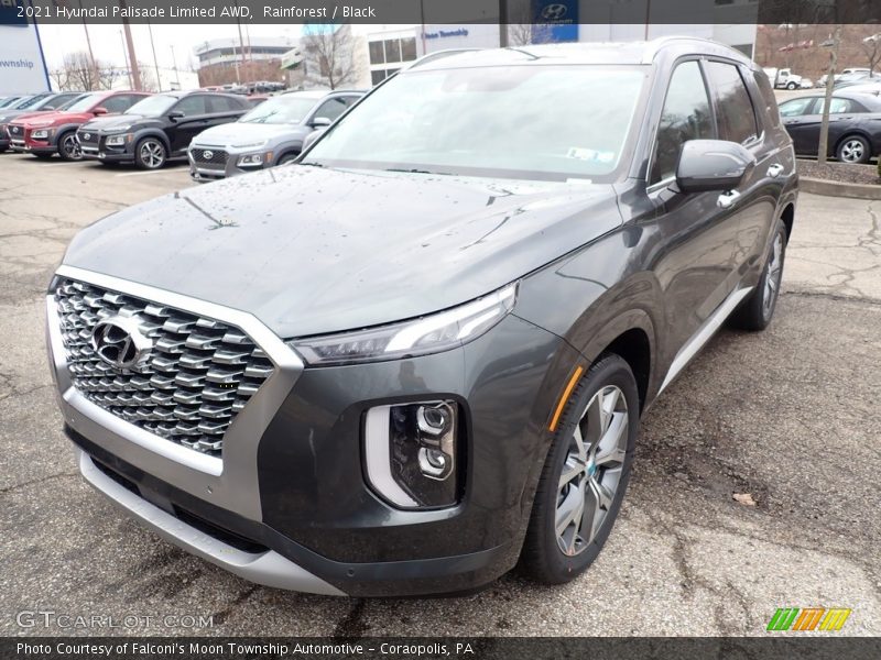 Rainforest / Black 2021 Hyundai Palisade Limited AWD
