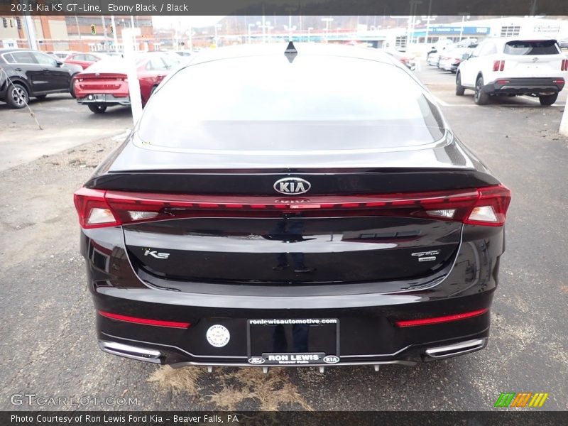 Ebony Black / Black 2021 Kia K5 GT-Line