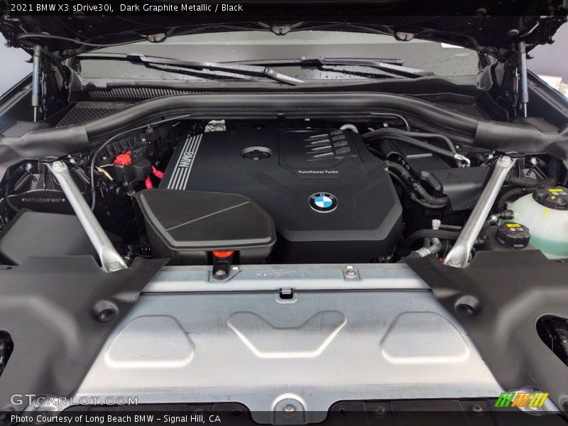Dark Graphite Metallic / Black 2021 BMW X3 sDrive30i