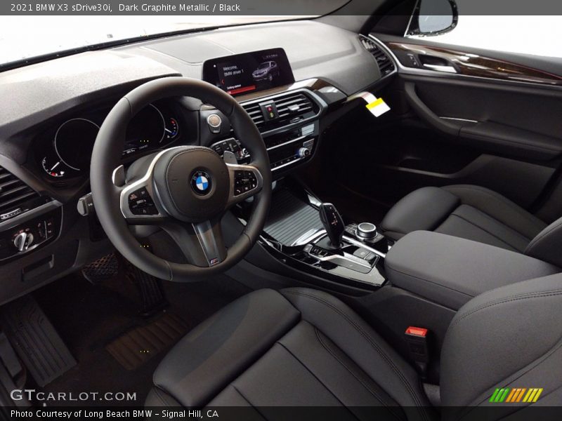 Dark Graphite Metallic / Black 2021 BMW X3 sDrive30i