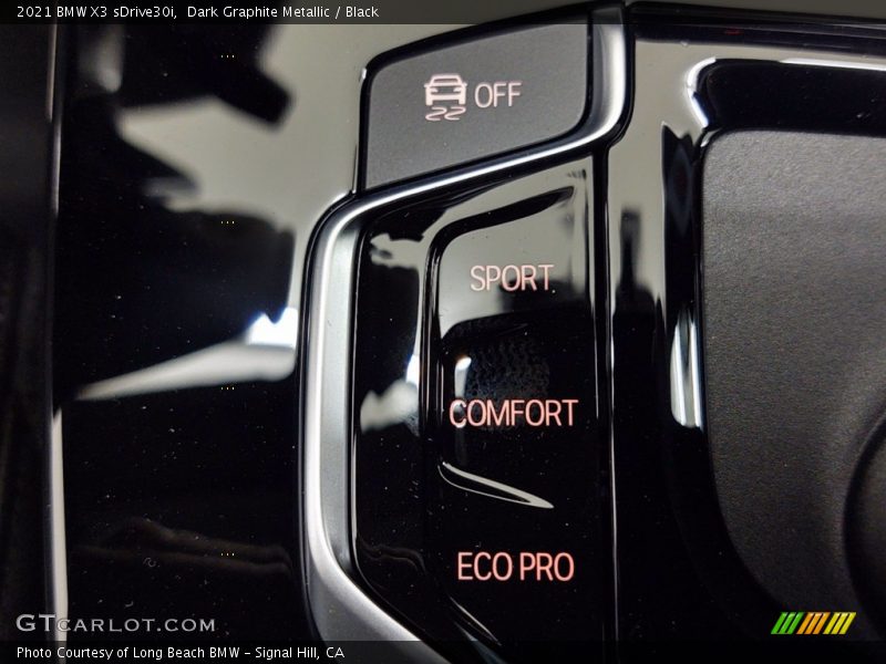 Dark Graphite Metallic / Black 2021 BMW X3 sDrive30i