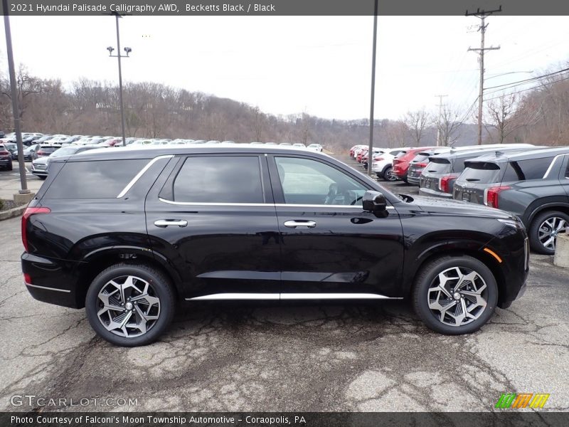 Becketts Black / Black 2021 Hyundai Palisade Calligraphy AWD