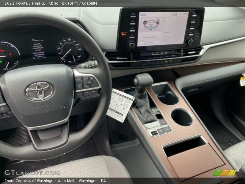Blueprint / Graphite 2021 Toyota Sienna LE Hybrid