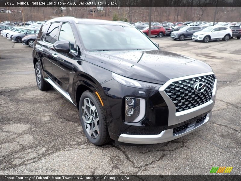 Becketts Black / Black 2021 Hyundai Palisade Calligraphy AWD