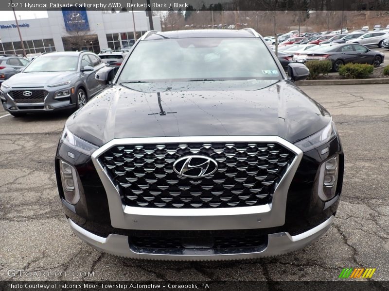 Becketts Black / Black 2021 Hyundai Palisade Calligraphy AWD