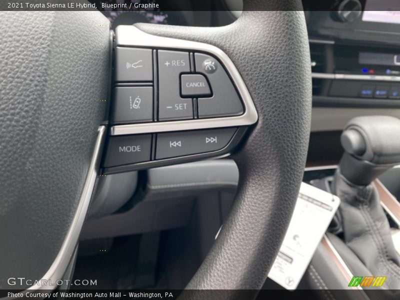 Blueprint / Graphite 2021 Toyota Sienna LE Hybrid