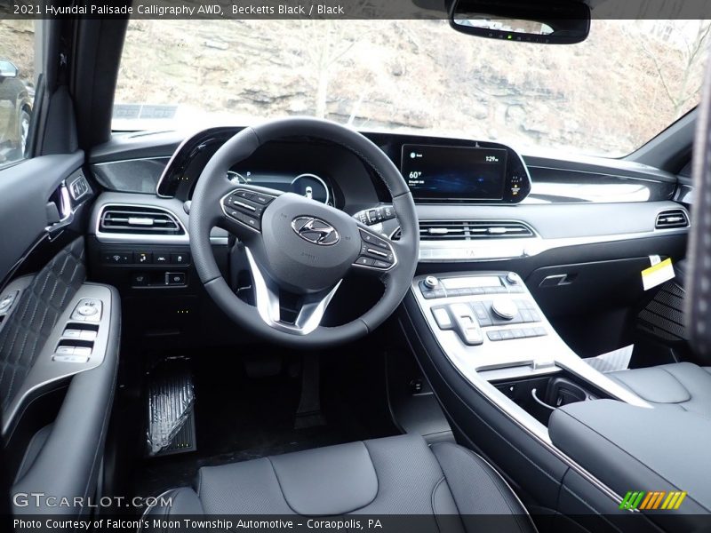 Becketts Black / Black 2021 Hyundai Palisade Calligraphy AWD
