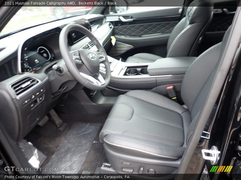 Becketts Black / Black 2021 Hyundai Palisade Calligraphy AWD