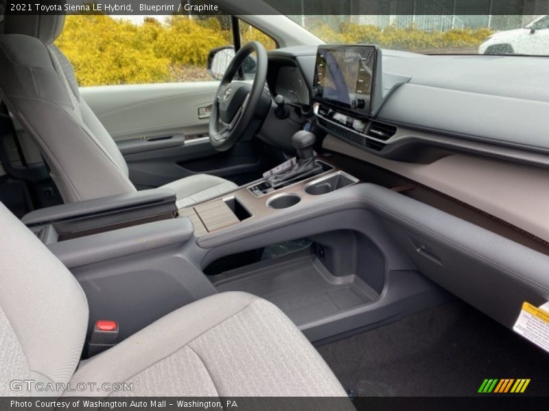Blueprint / Graphite 2021 Toyota Sienna LE Hybrid