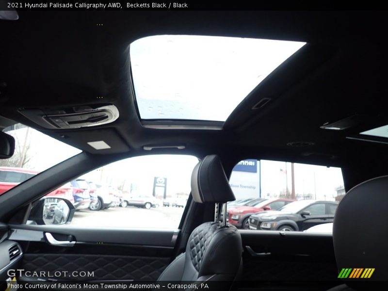 Becketts Black / Black 2021 Hyundai Palisade Calligraphy AWD