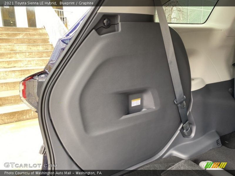 Blueprint / Graphite 2021 Toyota Sienna LE Hybrid
