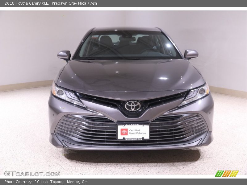 Predawn Gray Mica / Ash 2018 Toyota Camry XLE