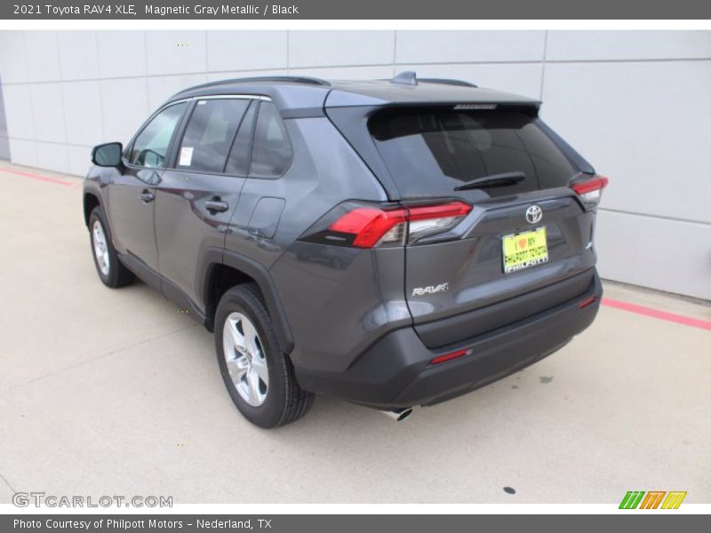 Magnetic Gray Metallic / Black 2021 Toyota RAV4 XLE