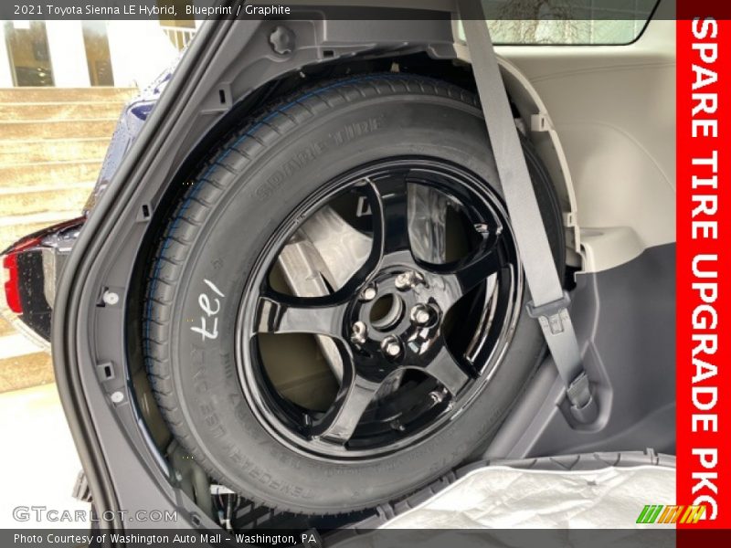 Blueprint / Graphite 2021 Toyota Sienna LE Hybrid