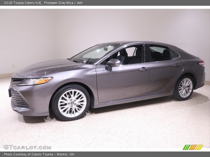 Predawn Gray Mica / Ash 2018 Toyota Camry XLE