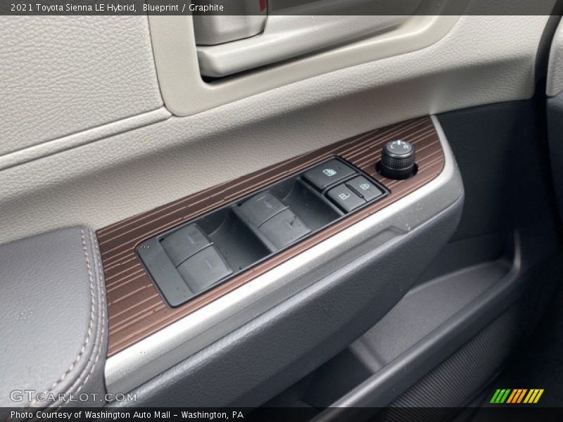 Blueprint / Graphite 2021 Toyota Sienna LE Hybrid