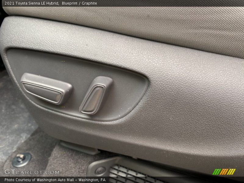 Blueprint / Graphite 2021 Toyota Sienna LE Hybrid