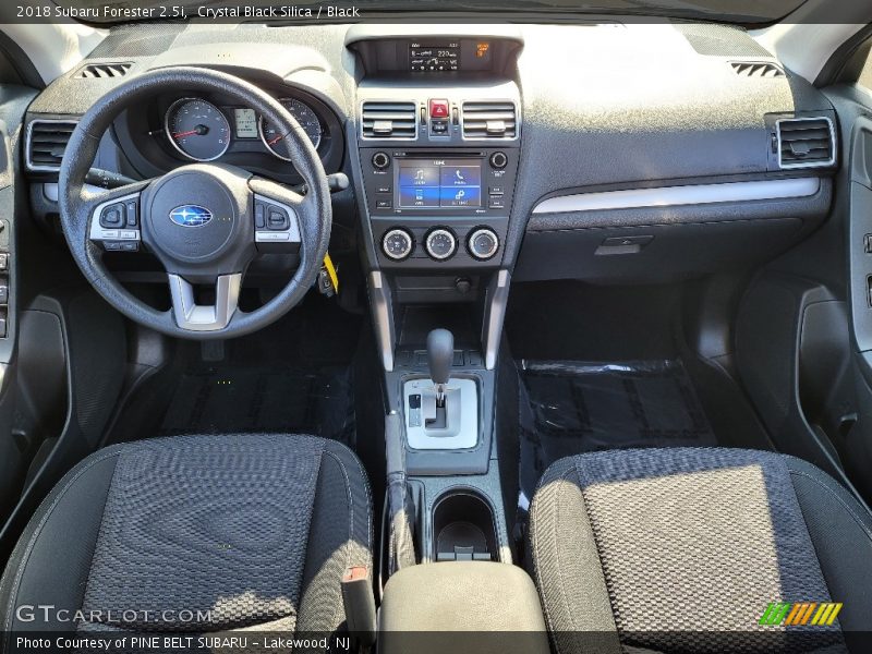 Crystal Black Silica / Black 2018 Subaru Forester 2.5i