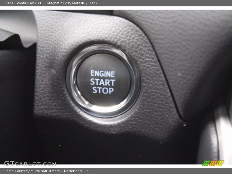 Magnetic Gray Metallic / Black 2021 Toyota RAV4 XLE