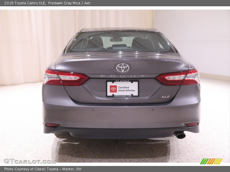 Predawn Gray Mica / Ash 2018 Toyota Camry XLE