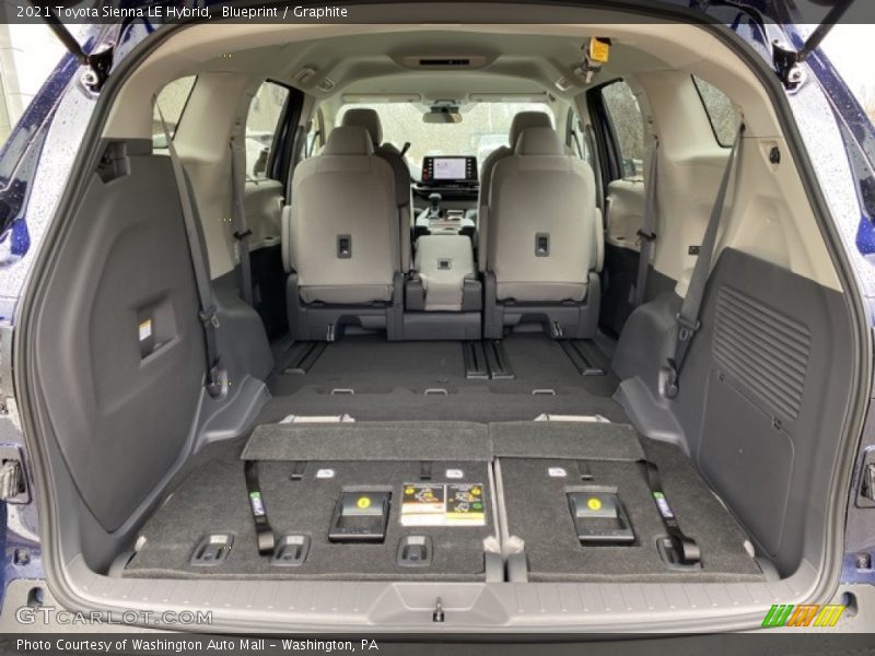 Blueprint / Graphite 2021 Toyota Sienna LE Hybrid