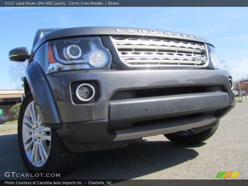 Corris Grey Metallic / Ebony 2015 Land Rover LR4 HSE Luxury