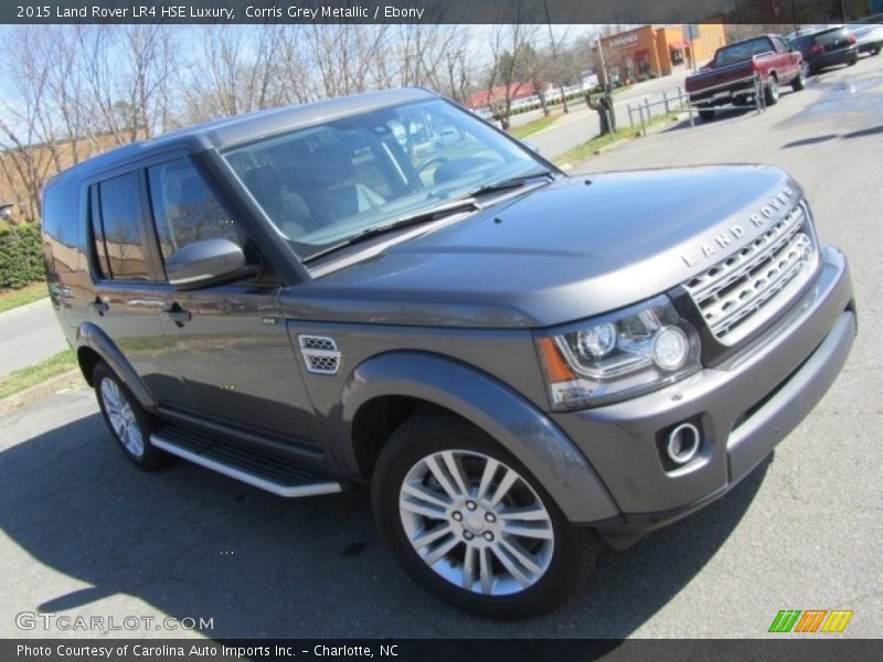 Corris Grey Metallic / Ebony 2015 Land Rover LR4 HSE Luxury